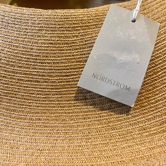 Nordstrom Floppy Sun Hat Wide Brim Adjustable Crown New With Tags main image 4